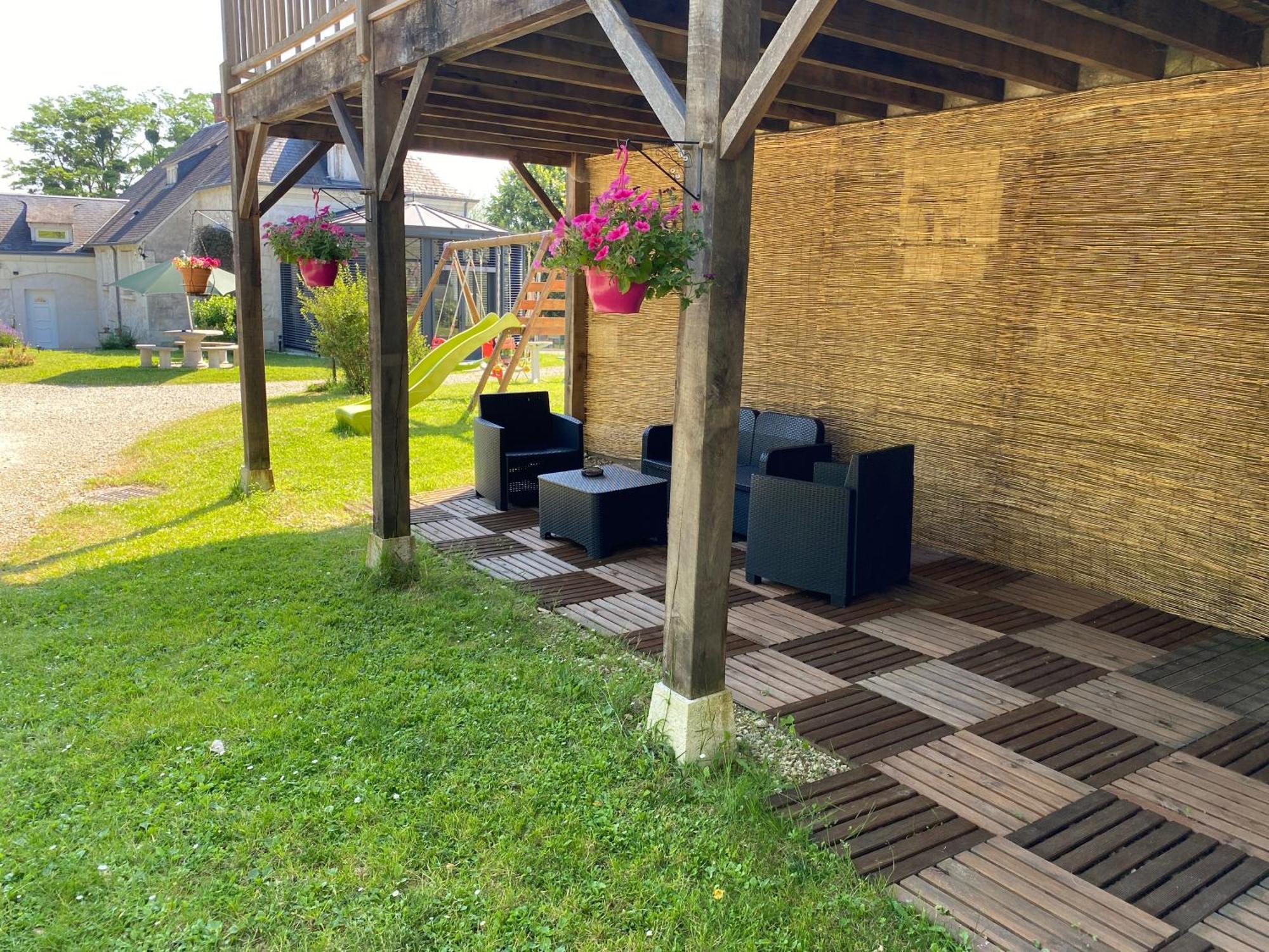 Les Mariniers Chambres D'Hotes -Guest House - Bain Nordique En Option Mareuil-sur-Cher 外观 照片